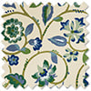 Land & Shore Esther, Green - Twist&Fit Roman Blind